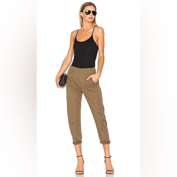 Revolve Vince Military Pant in Olive Size 6 - Picture 1 of 11